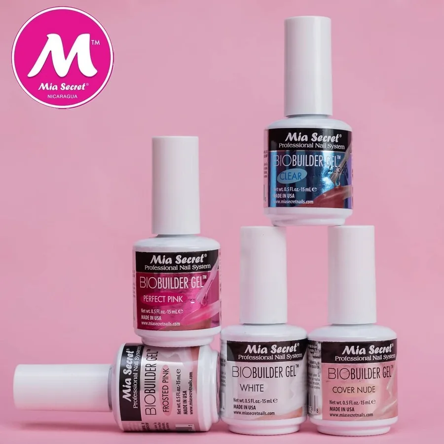 021CF222-9B05-4B7E-8577-D2D7D33B7792.jpg Biobuilder gel 15ml Mia Secret formato esmalte - Imagen 1