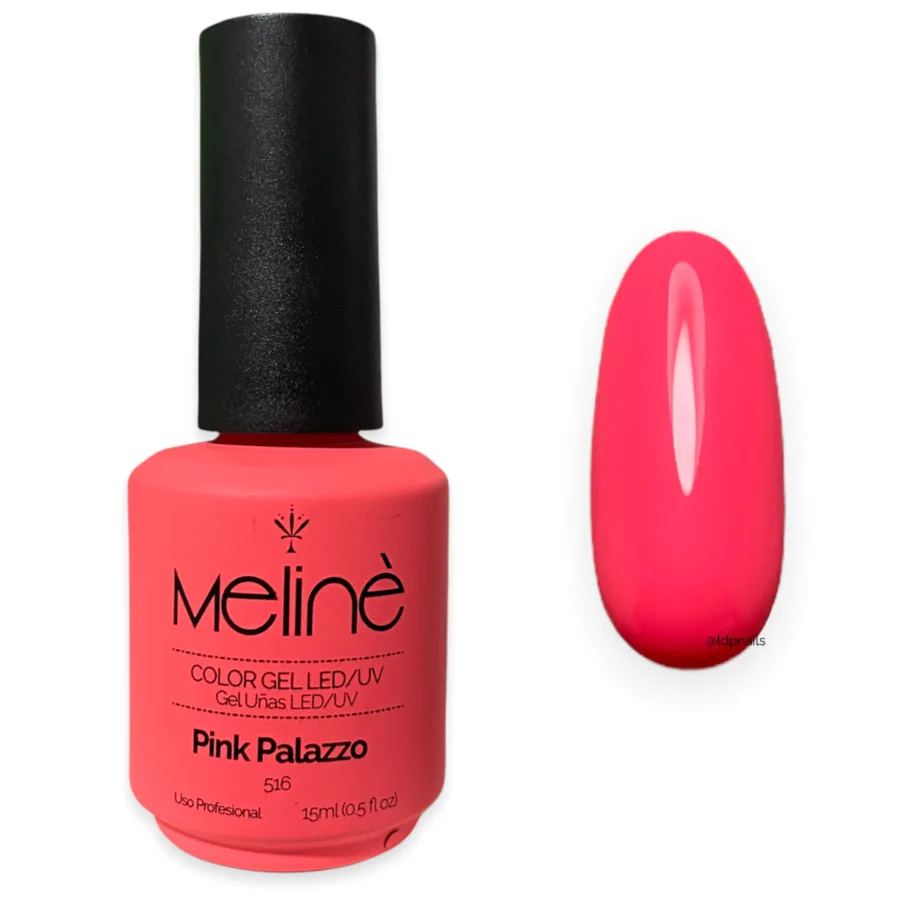 05EC5799-AA1A-4B87-B5B9-3B99081C813F.jpg Esmalte Pink Palazzo 516 Meline - Imagen 1