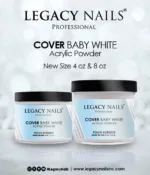 Acrílico Cover Baby White Legacy Nails Polímero