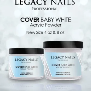 Acrílico Cover Baby White Legacy Nails Polímero