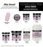 Acrílico Cover Cool Pink Mia Secret Polímero