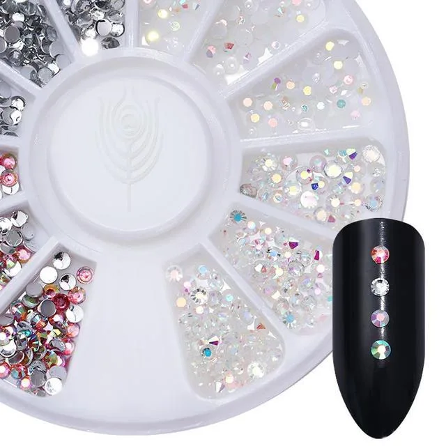 08E9C36B-7F3F-4DD8-B306-5A3863A1F06A.jpg Rueda strass colores Born Pretty - Imagen 1