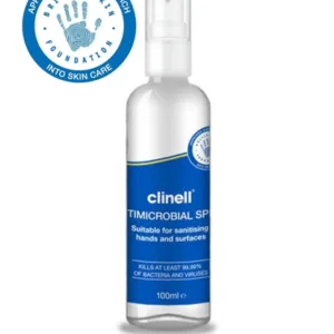 Spray sanitizante para manos 100ml Clinell