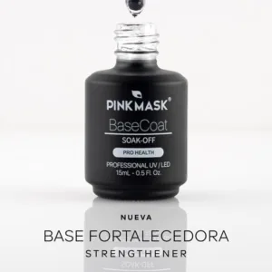 Base fortalecedora Clear 15ml Pink Mask niveladora capping