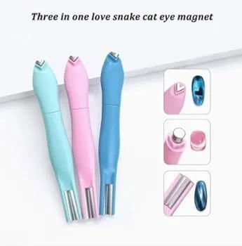 0E839867-68C3-4E5F-905D-D31270E0CFE1-2.jpg Imán 3 en 1 corazón para esmalte ojo de gato - Imagen 1