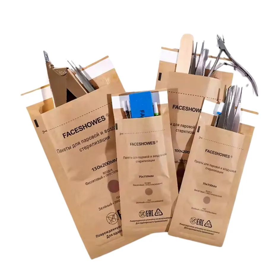 12D9370E-6C05-42ED-9608-E64708D2FFAD-2.jpg 50 Bolsas Kraft para esterilizar 10cmx20cm - Imagen 1
