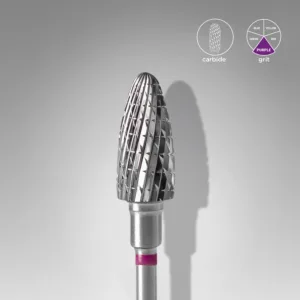 Fresa carburo conica purpura FT90V060/14 Staleks
