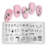 Placa de stamping Animal L003 Born Pretty - Imagen 2