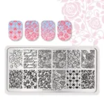 Placa de stamping Valentine's Day BPL001 Born Pretty