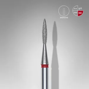 Fresa diamantada flama roja FA11R016/8 Staleks