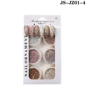 Pack 6 glitter 4