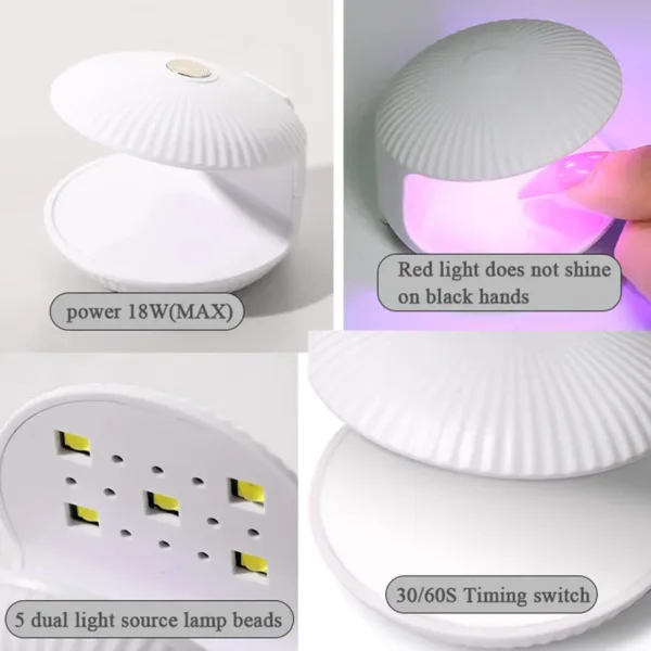 Lámpara 18w Shell Soft Gel - Imagen 3