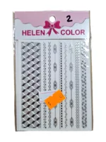 Sticker Plateados Helen Color - Imagen 2