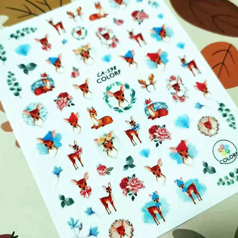 24266B1D-4F57-460E-8DE5-79E94CE4EE0F-2.jpg Sticker Animales CA-598 Pop Finger - Imagen 1