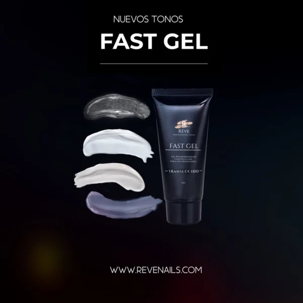 Fast gel polygel 60g Reve - Imagen 8
