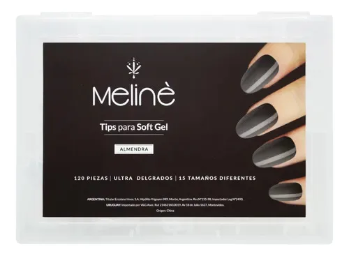 25AECB57-7BEC-4471-AD6C-C92E59DB0D30-2.jpg Tips almendra 120 unidades Meline soft gel - Imagen 1