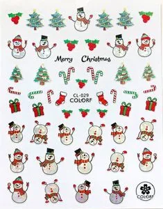Sticker Navidad CL-029 Pop finger