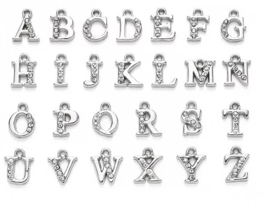 2BED21A3-1540-4D2A-A783-A4F8DF9334B6-2.jpg Dije piercing de letras plateado - Imagen 1
