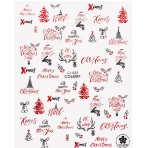 Sticker Navidad CJ-025 Pop finger