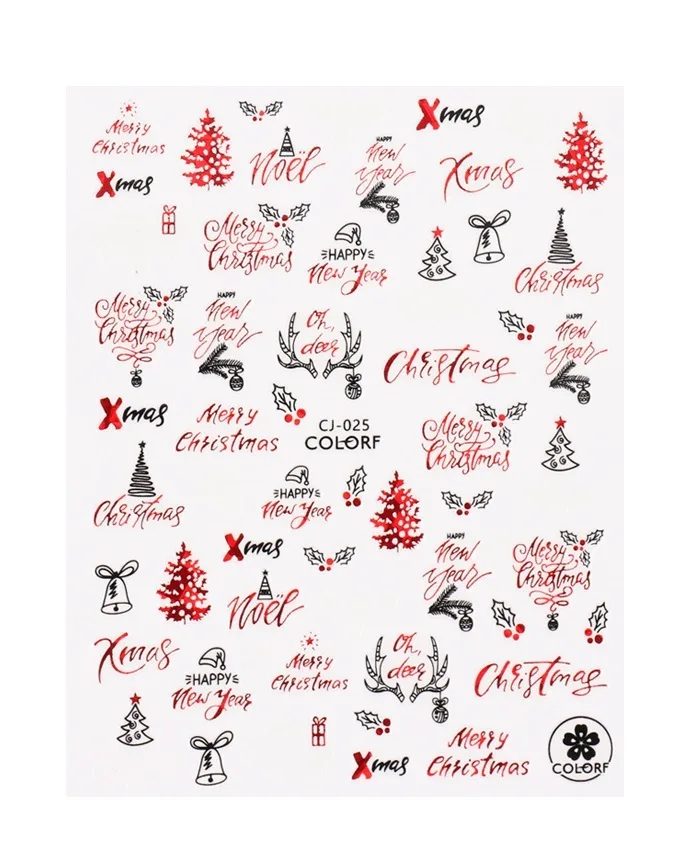 2CD3E5A2-801F-4AE3-977F-9D42EE87B1F5-2.jpg Sticker Navidad CJ-025 Pop finger - Imagen 1