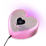 Lámpara cabina corazón 96W con strass