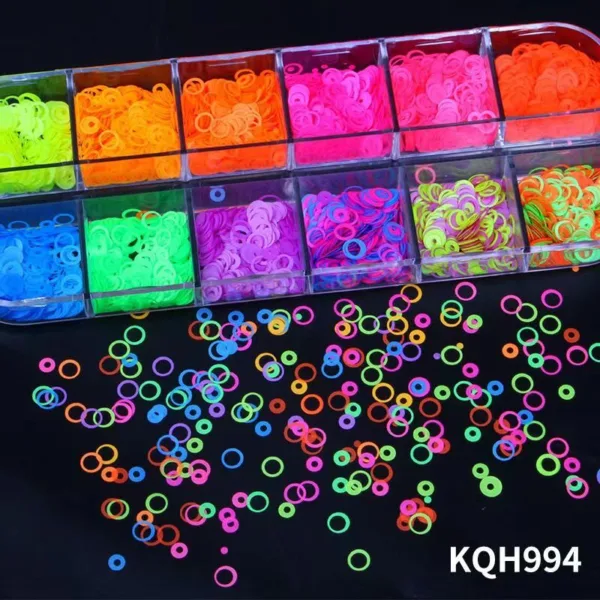 Organizador con decoración neón - Imagen 2