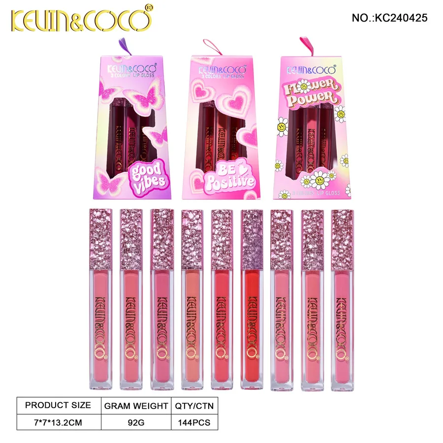 35E9CE5C-7C6A-4C6B-977D-021E4BFE4F61.jpg Caja 3 labiales Flower Power flores - Imagen 1