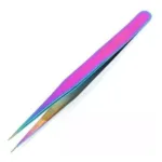 Pinza tornasol para extensiones de pestaña Helen Color