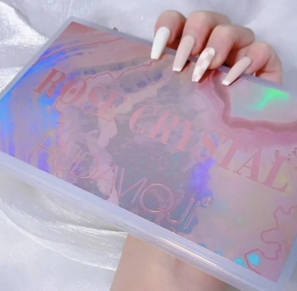 Paleta de sombras Rose Crystal Hudavioji - Imagen 3
