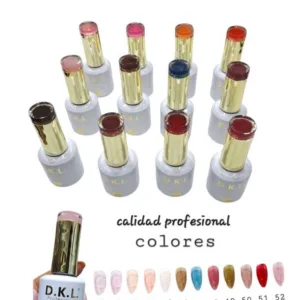 Esmalte vitral glass gel 15ml DKL semipermanente