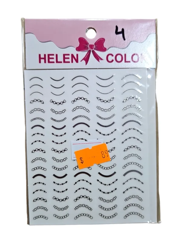 Sticker Plateados Helen Color - Imagen 5