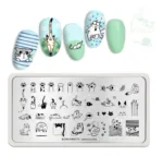 Placa de stamping Animal L003 Born Pretty