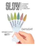 Acrílico colección Glow brilla en la oscuridad Legacy Nails - Imagen 2