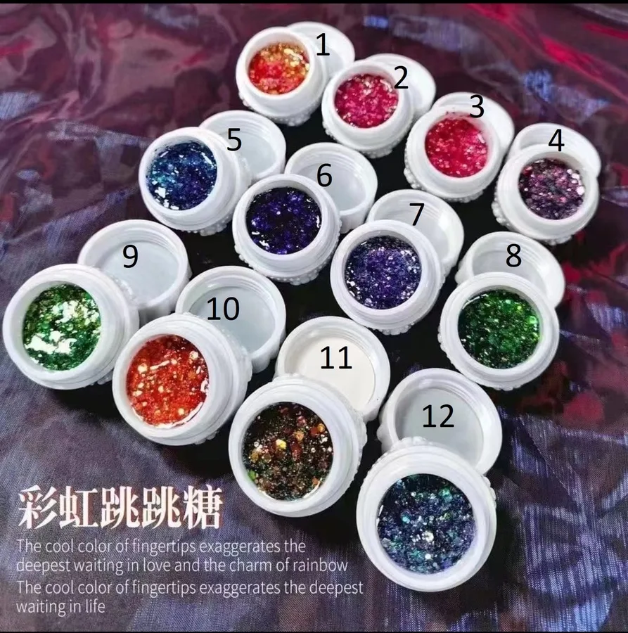48A06EB8-F1FF-4886-8B25-A43260B05A85.jpg Painting gel con glitter Helen Color - Imagen 1