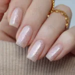 Base rubber 048 Sparkly Gold 15ml Pink Mask Capping - Imagen 2