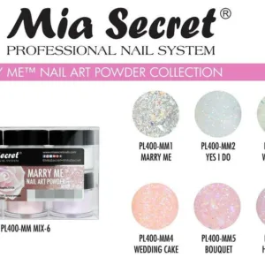 Acrílico colección Marry Me 7.4g Mia Secret unidad