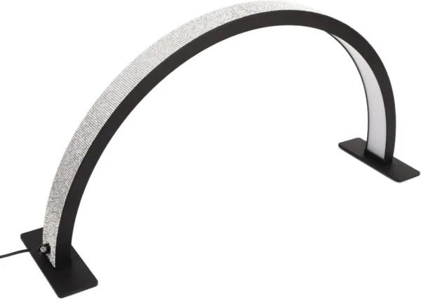 Lámpara media luna de escritorio con strass reforzada - Imagen 2
