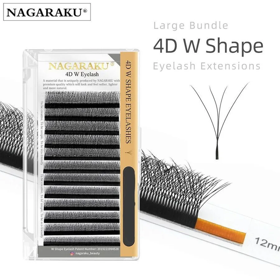 4d200.0720mix-1.jpg Pestañas 4D 0.07 D Nagaraku - Imagen 1