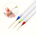 Pincel liner largos 3 unidades