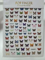 Sticker Mariposas Pop Finger - Imagen 3