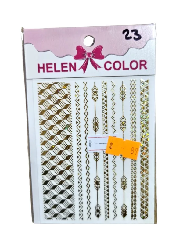 Sticker Dorados Helen Color - Imagen 2