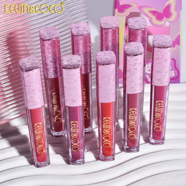 Caja 3 labiales Flower Power flores - Imagen 3