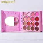 Paleta de sombras plegable flores - Imagen 2