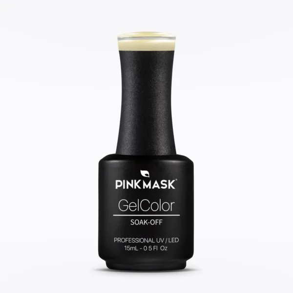 Esmalte Sweet Yellow 179 Pink Mask semipermanente - Imagen 2