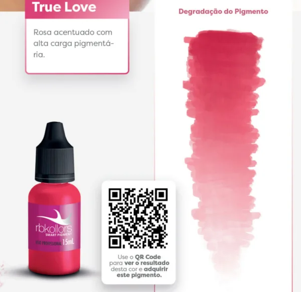 Tinta Pigmento para labios microblanding 3ml RbKollors - Imagen 2
