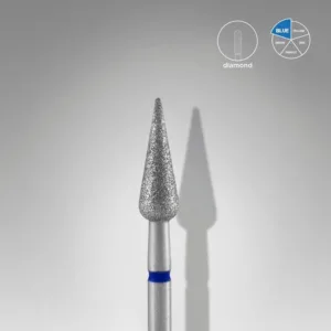 Fresa diamantada cónica FA100B040/12 azul Staleks