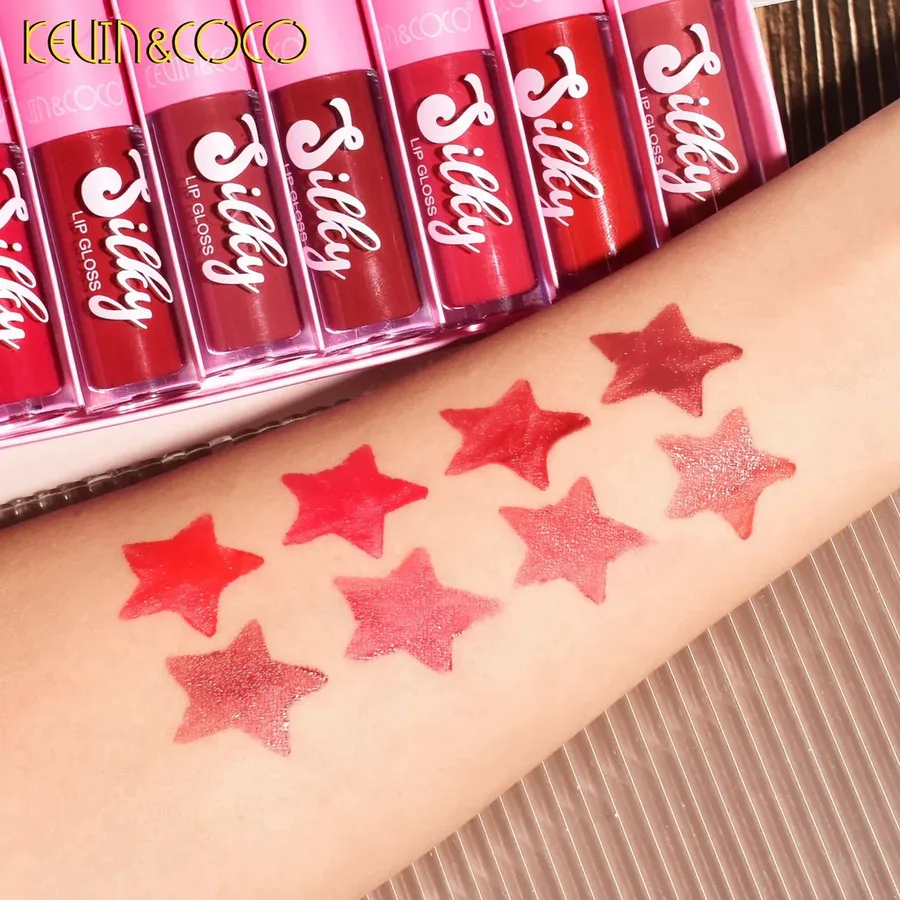 5CAA8F9A-B272-4EEB-A077-EAE799B6F7AA-2.jpg 8 labiales brillo Silky - Imagen 1