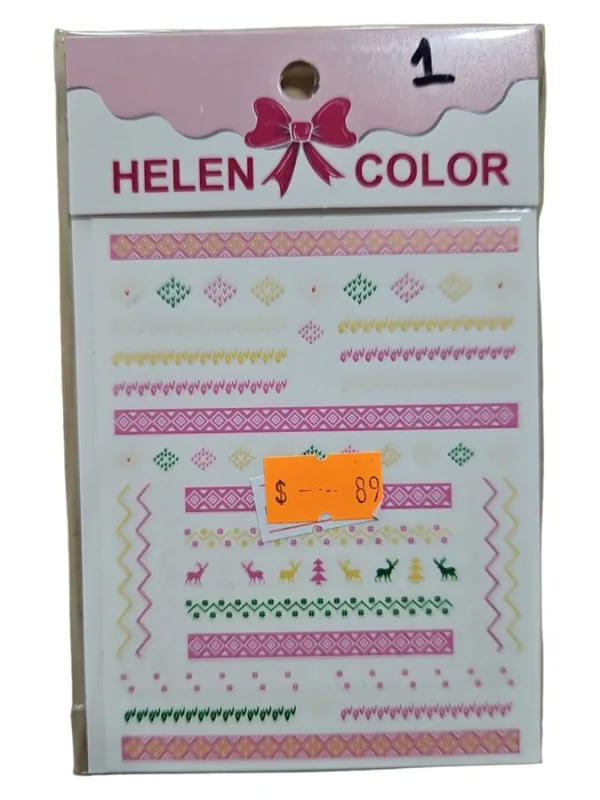 Sticker lineas de colores Helen Color - Imagen 2