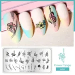 Placa de stamping Flower Tango L010 Born Pretty