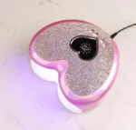 Lámpara cabina corazón 96W con strass - Imagen 2